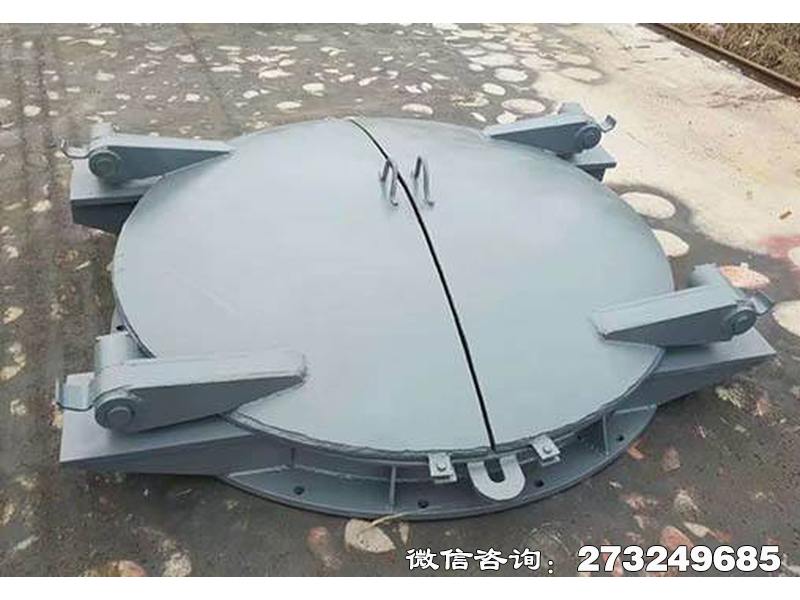 江东双开圆形钢制开门