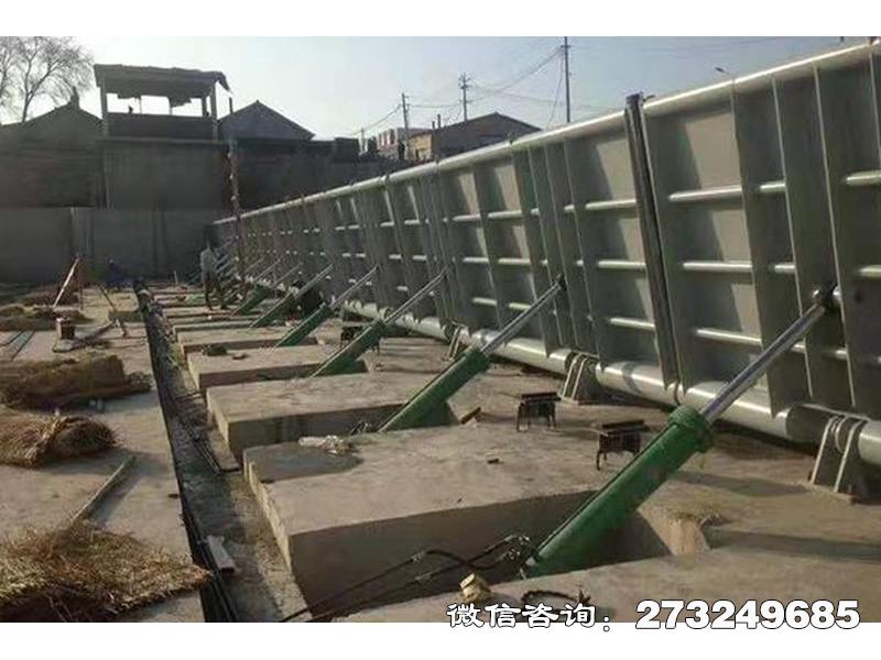 克东县液压翻板闸门