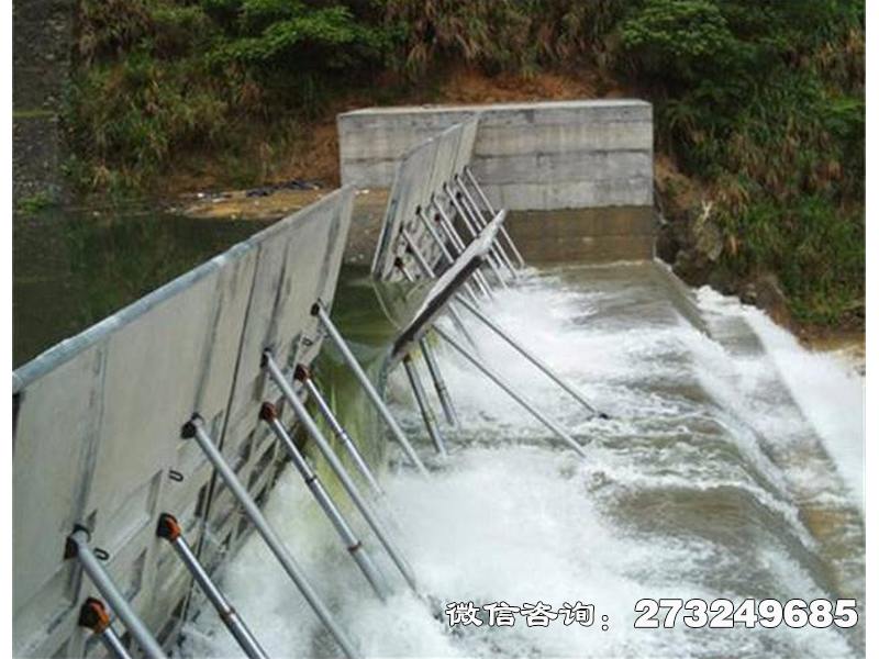 克东县水利建设液压钢坝